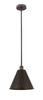 INNOVATIONS 616-1S-OB-MBC-12-OB Edison Cone 1 Light 12 inch Mini Pendant Oil Rubbed Bronze