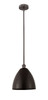 INNOVATIONS 616-1S-OB-MBD-12-OB Edison Dome 1 Light 12 inch Mini Pendant Oil Rubbed Bronze