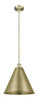 INNOVATIONS 616-1S-AB-MBC-16-AB Edison Cone 1 Light 16 inch Mini Pendant Antique Brass