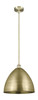 INNOVATIONS 616-1S-AB-MBD-16-AB Edison Dome 1 Light 16 inch Mini Pendant Antique Brass