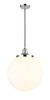 INNOVATIONS 201C-PC-G201-14 Beacon 1 Light 14 inch Mini Pendant Polished Chrome