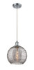 INNOVATIONS 516-1P-PC-G1213-10SM Deco Swirl 1 Light 10 inch Mini Pendant Polished Chrome