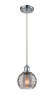 INNOVATIONS 516-1P-PC-G1213-6SM Deco Swirl 1 Light 6 inch Mini Pendant Polished Chrome