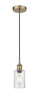 INNOVATIONS 616-1P-AB-G804 Clymer 1 3.875 inch Mini Pendant Antique Brass