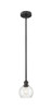 INNOVATIONS 616-1S-BK-G124-6 Athens 1 Light 6 inch Mini Pendant Matte Black