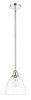 INNOVATIONS 616-1S-PC-GBD-92 Edison Dome 1 Light 9 inch Mini Pendant Polished Chrome