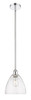 INNOVATIONS 616-1S-PC-GBD-94 Edison Dome 1 Light 9 inch Mini Pendant Polished Chrome