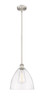 INNOVATIONS 616-1S-SN-GBD-122 Edison Dome 1 Light 12 inch Mini Pendant Brushed Satin Nickel