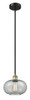 INNOVATIONS 616-1S-BAB-G247 Gorham 1 9.5 inch Mini Pendant Black Antique Brass