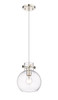 INNOVATIONS 410-1PS-PN-G410-8CL Newton Sphere 1 8 inch Mini Pendant Polished Nickel