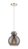 INNOVATIONS 410-1PS-PN-G410-8SM Newton Sphere 1 8 inch Mini Pendant Polished Nickel