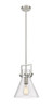 INNOVATIONS 411-1SM-SN-G411-10SDY Newton Cone 1 10 inch Mini Pendant Brushed Satin Nickel