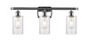 INNOVATIONS 516-3W-PC-G804 Clymer 3 26 inch Bath Vanity Light Polished Chrome