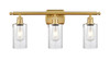 INNOVATIONS 516-3W-SG-G804 Clymer 3 26 inch Bath Vanity Light Satin Gold