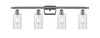 INNOVATIONS 516-4W-PC-G804 Clymer 4 36 inch Bath Vanity Light Polished Chrome