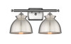 INNOVATIONS 516-2W-SN-M14-SN Adirondack 2 18 inch Bath Vanity Light Brushed Satin Nickel