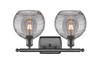 INNOVATIONS 516-2W-OB-G1213-8SM Deco Swirl 2 Light 16 inch Bath Vanity Light Oil Rubbed Bronze