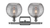 INNOVATIONS 516-2W-PC-G1213-8SM Deco Swirl 2 Light 16 inch Bath Vanity Light Polished Chrome