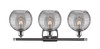 INNOVATIONS 516-3W-PC-G1213-8SM Deco Swirl 3 Light 26 inch Bath Vanity Light Polished Chrome