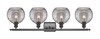 INNOVATIONS 516-4W-OB-G1213-8SM Deco Swirl 4 Light 36 inch Bath Vanity Light Oil Rubbed Bronze