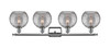 INNOVATIONS 516-4W-PC-G1213-8SM Deco Swirl 4 Light 36 inch Bath Vanity Light Polished Chrome