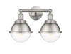 INNOVATIONS 616-2W-SN-HFS-62-SN Hampden 2 Light 17.875 inch Bath Vanity Light Brushed Satin Nickel