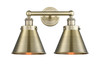 INNOVATIONS 616-2W-AB-M13-AB Appalachian 2 17 inch Bath Vanity Light Antique Brass