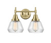 INNOVATIONS 447-2W-AB-G172 Caden 2 Light 16 inch Bath Vanity Light Antique Brass