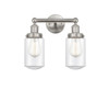 INNOVATIONS 616-2W-SN-G312 Dover 2 Light 15.5 inch Bath Vanity Light Brushed Satin Nickel