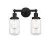 INNOVATIONS 616-2W-BK-G312 Dover 2 Light 15.5 inch Bath Vanity Light Matte Black