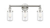 INNOVATIONS 616-3W-PN-G312 Dover 3 24.5 inch Bath Vanity Light Polished Nickel