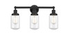 INNOVATIONS 616-3W-BK-G312 Dover 3 Light 24.5 inch Bath Vanity Light Matte Black