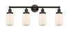 INNOVATIONS 616-4W-OB-G311 Dover 4 Light 33.5 inch Bath Vanity Light Oil Rubbed Bronze