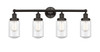 INNOVATIONS 616-4W-OB-G314 Dover 4 Light 33.5 inch Bath Vanity Light Oil Rubbed Bronze