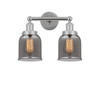 INNOVATIONS 616-2W-PC-G53 Bell 2 Light 15.5 inch Bath Vanity Light Polished Chrome