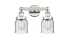 INNOVATIONS 616-2W-PN-G54 Bell 2 15.5 inch Bath Vanity Light Polished Nickel