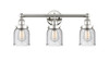 INNOVATIONS 616-3W-PN-G54 Bell 3 24.5 inch Bath Vanity Light Polished Nickel