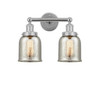 INNOVATIONS 616-2W-PC-G58 Bell 2 Light 15.5 inch Bath Vanity Light Polished Chrome