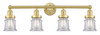 INNOVATIONS 616-4W-SG-G182S Canton 4 32.25 inch Bath Vanity Light Satin Gold