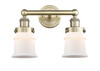 INNOVATIONS 616-2W-AB-G181S Canton 2 14.25 inch Bath Vanity Light Antique Brass