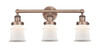 INNOVATIONS 616-3W-AC-G181S Canton 3 23.25 inch Bath Vanity Light Antique Copper