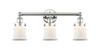 INNOVATIONS 616-3W-PN-G181S Canton 3 23.25 inch Bath Vanity Light Polished Nickel
