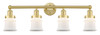 INNOVATIONS 616-4W-SG-G181S Canton 4 32.25 inch Bath Vanity Light Satin Gold