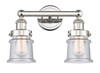 INNOVATIONS 616-2W-PN-G184S Canton 2 14.25 inch Bath Vanity Light Polished Nickel