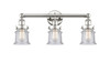 INNOVATIONS 616-3W-PN-G184S Canton 3 23.25 inch Bath Vanity Light Polished Nickel