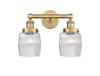 INNOVATIONS 616-2W-BB-G302 Colton 2 15 inch Bath Vanity Light Brushed Brass