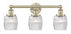 INNOVATIONS 616-3W-AB-G302 Colton 3 24 inch Bath Vanity Light Antique Brass