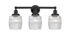 INNOVATIONS 616-3W-BK-G302 Colton 3 Light 24 inch Bath Vanity Light Matte Black