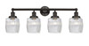 INNOVATIONS 616-4W-OB-G302 Colton 4 Light 33 inch Bath Vanity Light Oil Rubbed Bronze