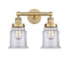 INNOVATIONS 616-2W-BB-G182 Canton 2 15 inch Bath Vanity Light Brushed Brass